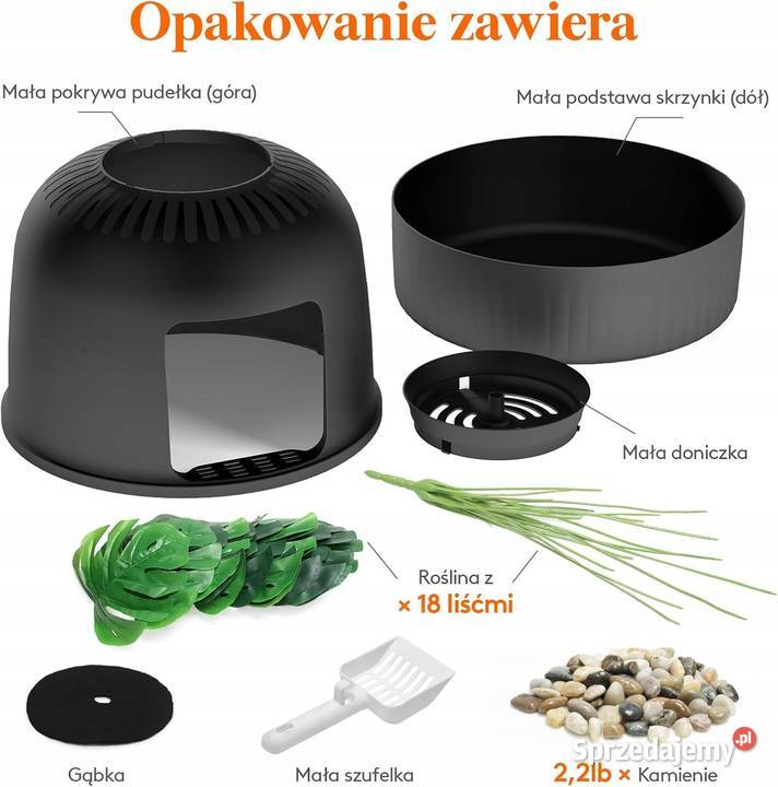 Lifewit kuweta otwarta 48 x 48 x 120 Myszyniec sprzedam