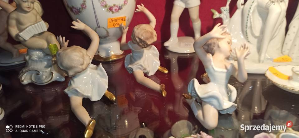 Figurka baletnicy Wallendorf W 1764 Syg 1964 r Gdańsk