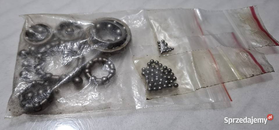Łożyska kulkowe 32mm metalowe kulki 2mm mix Art śląskie