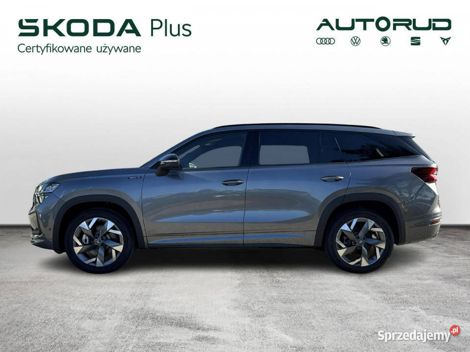 koda Kodiaq Sportline 15TSI mHEV DSG 2024 asystent pasa ruchu Samochody osobowe Kielce