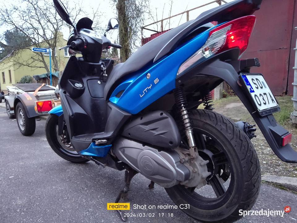 Kymco Agility 125 16 śląskie Dąbrowa Górnicza