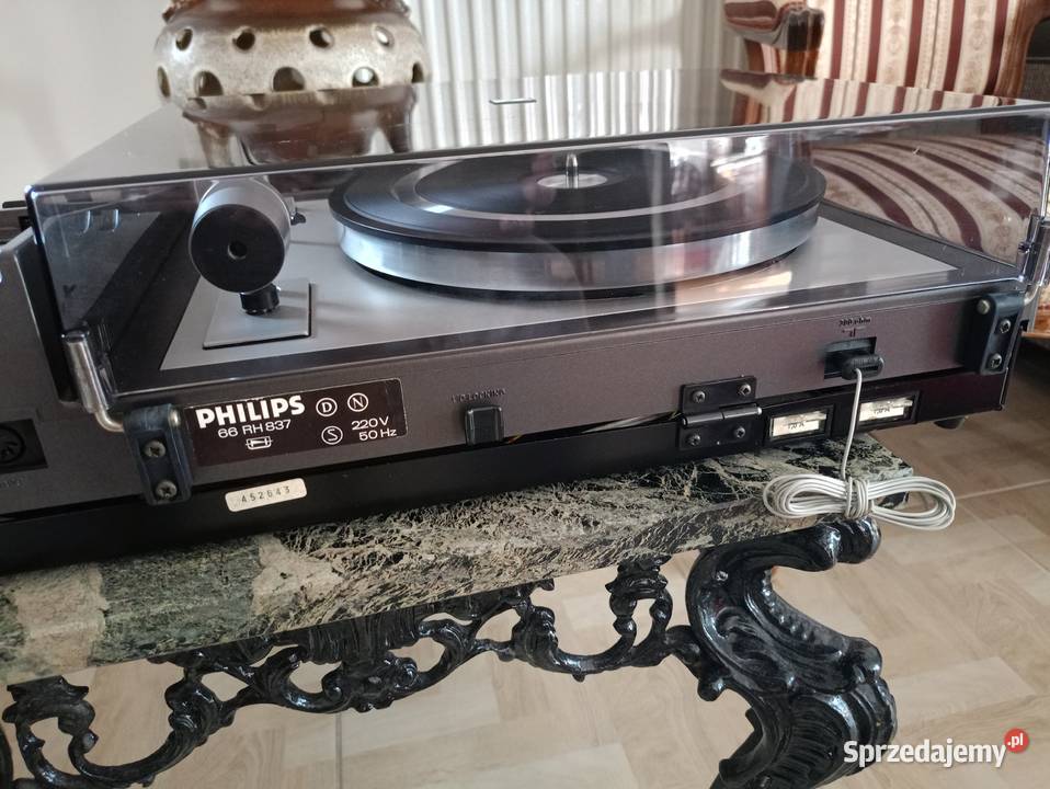 Gramofon PHILIPS 66 RH 837 Vintage Hi Fi Audio wielkopolskie Drawski Młyn
