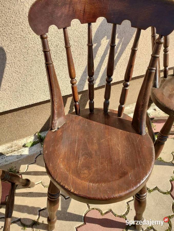 Krzesła drewniane warmińsko-mazurskie