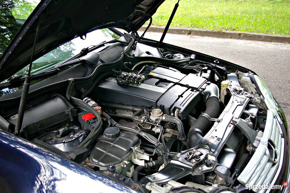 Mercedes Benz Klasa C 200 COUPE LPG Bezwypadkowy autoalarm Grotniki