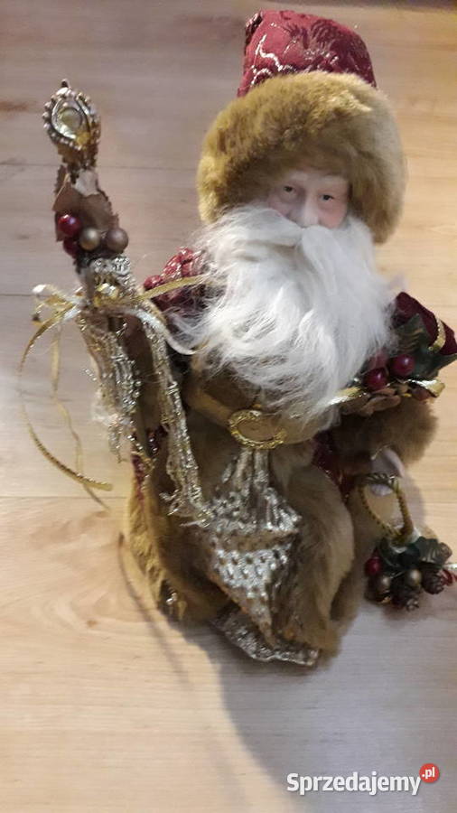 Św Mikołaj figura lalka 34 Warszawa