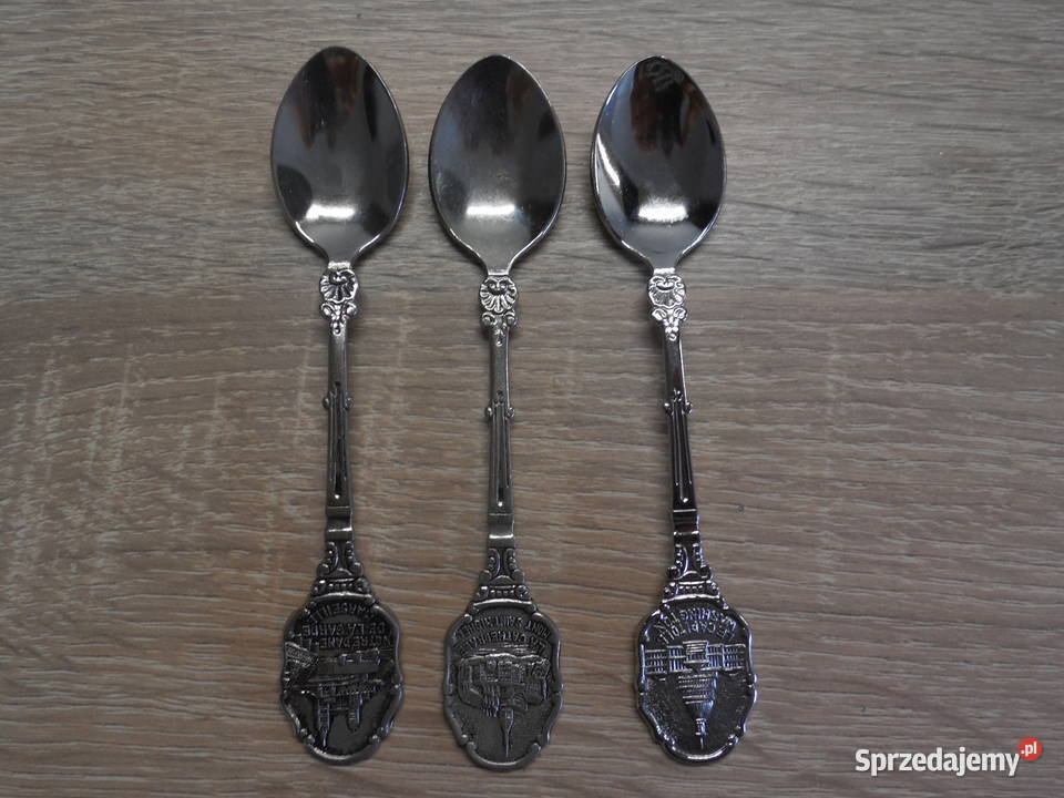Łyżeczki ozdobne 3 HOLLAND Raszków sprzedam