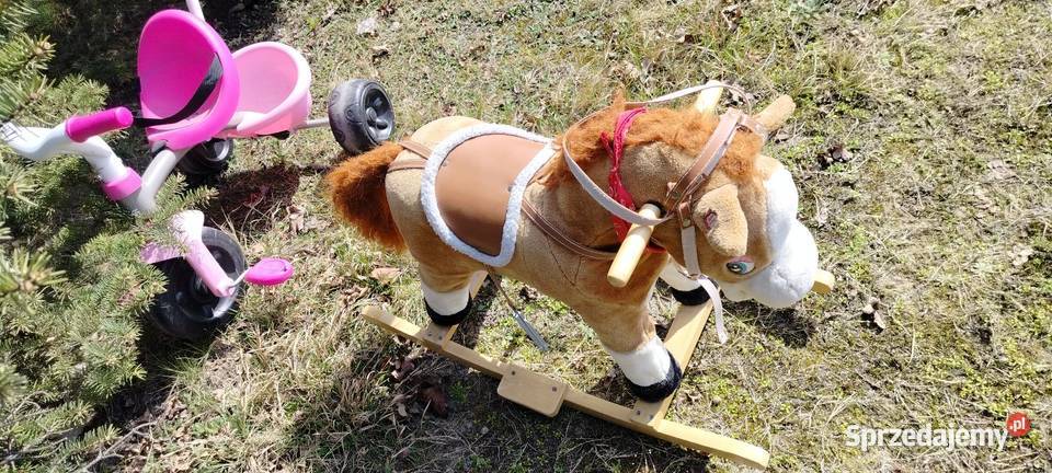 Rowerek trójkołowy na pedały konik na biegunach Łódź