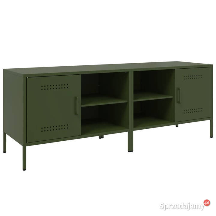 Szafki pod telewizor 2 oliwkowe 68x39x505
