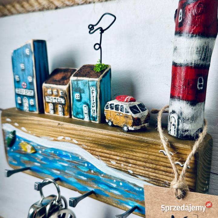 Driftwood Morskie miasteczko na belce z MOLO Warszawa