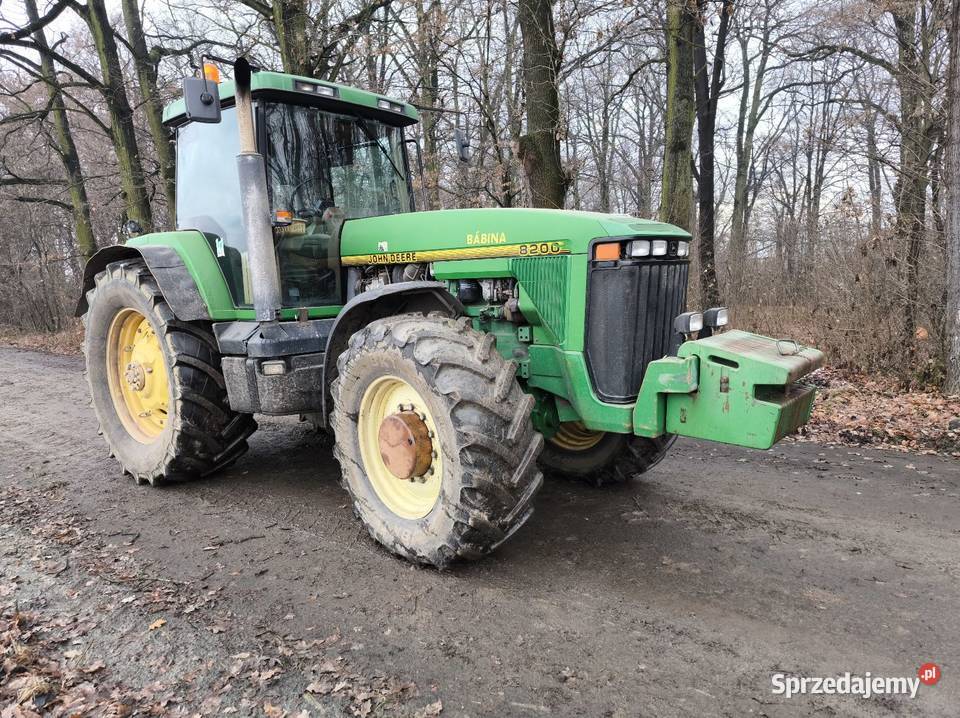 John Deere 8200 Powershift pneumatyka John Deere Nysa