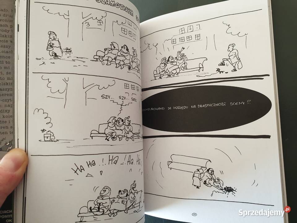 Ciach Bajera tom 2 i 3 zestaw 2 komiksów Termos czarno-biały  Komiksy sprzedam