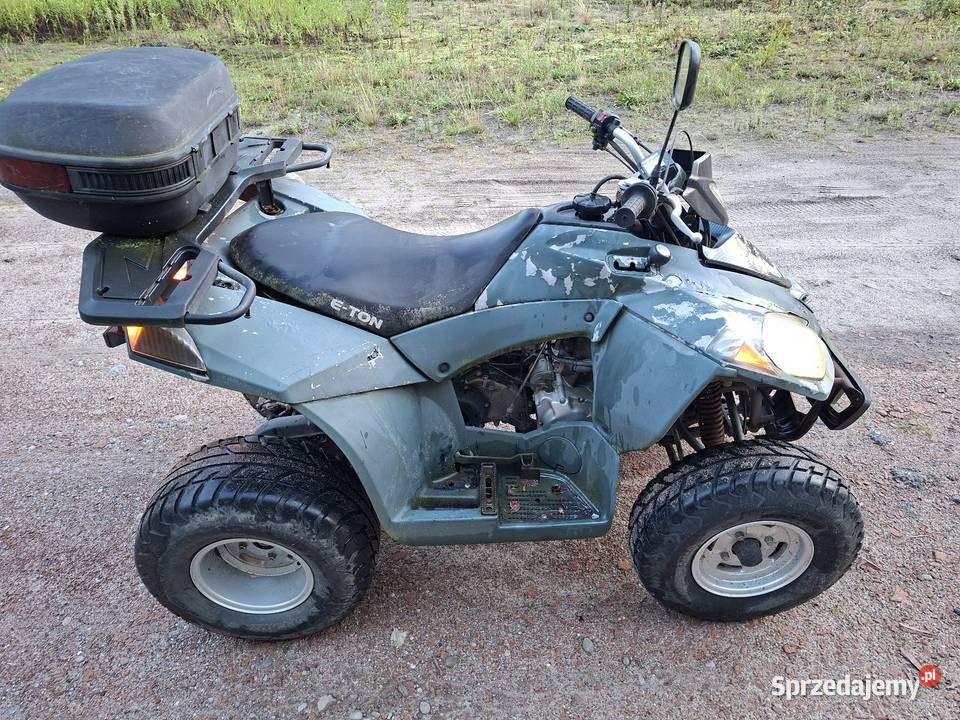 Quad Eton 250 Automat z wsteczny bagażnik Kolbuszowa