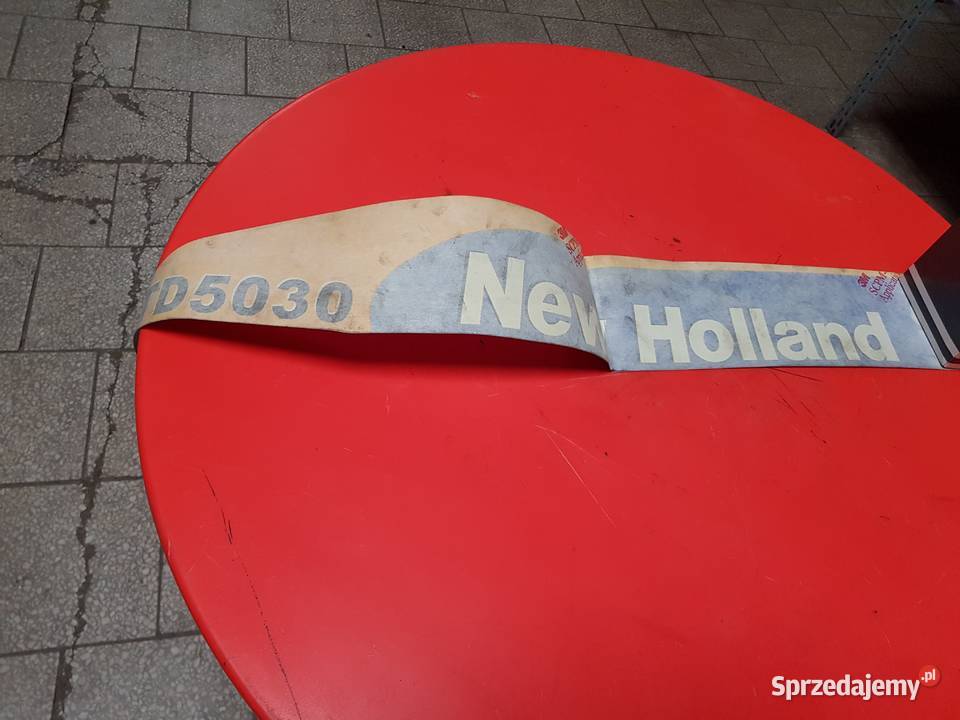 87721114 Naklejka Holland TD5030 CNH Case Kabina i karoseria lubuskie Sulechów