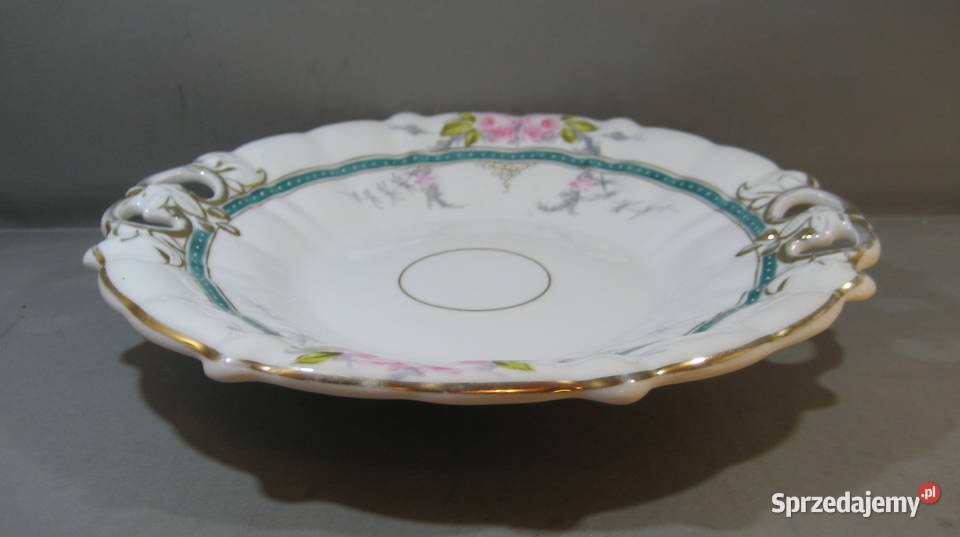 Przedwojenna Patera CT Stary Zdroj 1920 r Porcelana i szkło