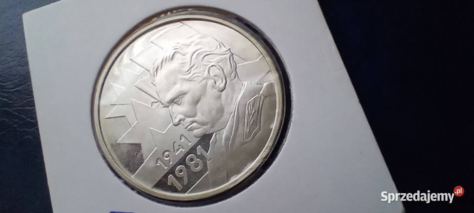 Stare monety 1000 dinarów 1981 Jugosławia srebro Lesko