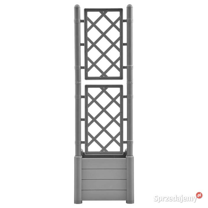 Skrzynia na rośliny z trejażem 43x43x142 PP Warszawa sprzedam