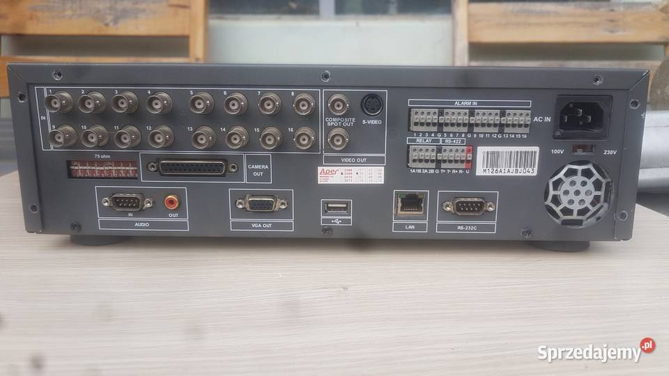 Rejestrator kamer monitoring Lewin Brzeski