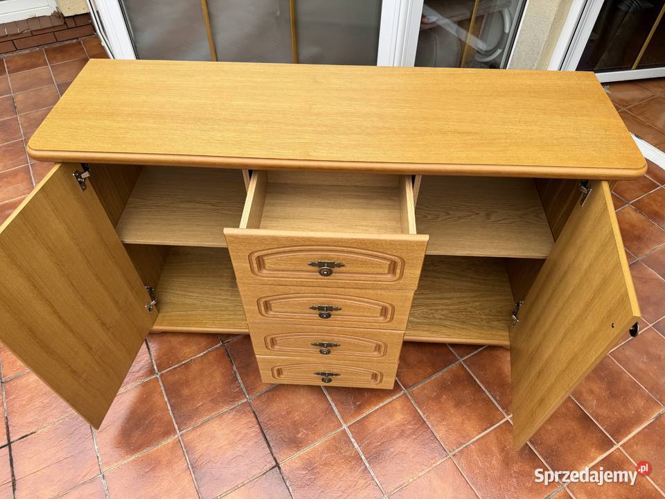 Komoda stylowa dębowa szafka bufet Garwolin sprzedam