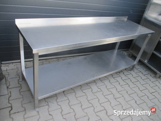 Solidny Stół Gastronomiczny Z Półką 2006085 wielkopolskie Ostrów Wielkopolski