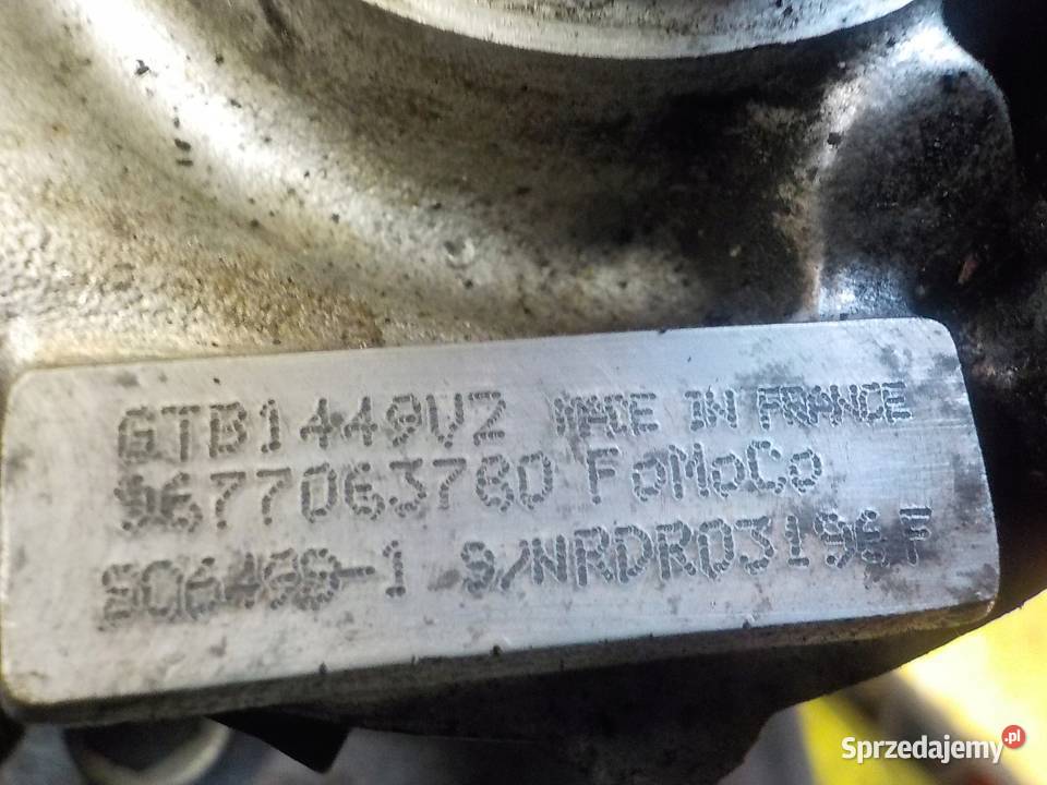 FORD GALAXY MK3 S 20 TDCI 15r UFWA turbina Turbosprężarki Suków