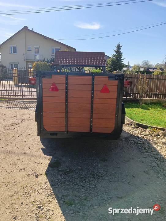 Nowa przyczepa dwukołówka Przyczepy rolnicze Kołaczyce