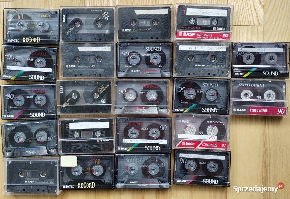 Kasety magnetowidowe używane pakiet 22 sztuki mazowieckie Warszawa
