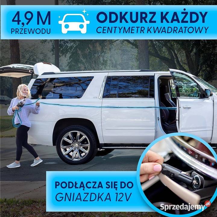 Odkurzacz samochodowy przenośny lekki wydajny z Pozostałe Kielce