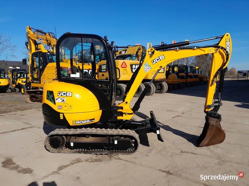 KOPARKA GĄSIENICOWA 28 TONY JCB CAT VOLVO wielkopolskie