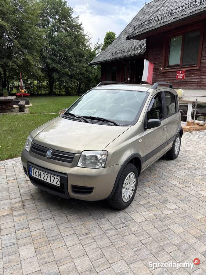Fiat Panda 4x4, LPG, KLIMATYZACJA, BARDZO  NISKI PRZEBIEG