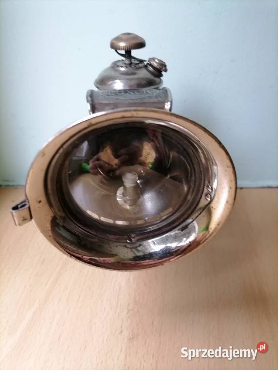 Stara lampa rowerowa na karbid Kraków sprzedam