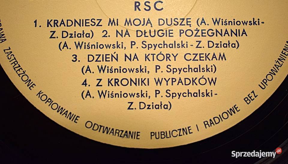 RSC Flyrock 1983 plus singiel płyta winylowa Chełmno sprzedam