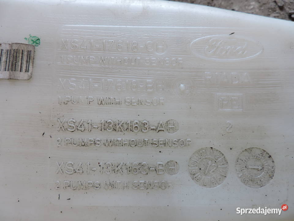 Zbiorniczek na płyn do spryskiwaczy Ford focus Myszków
