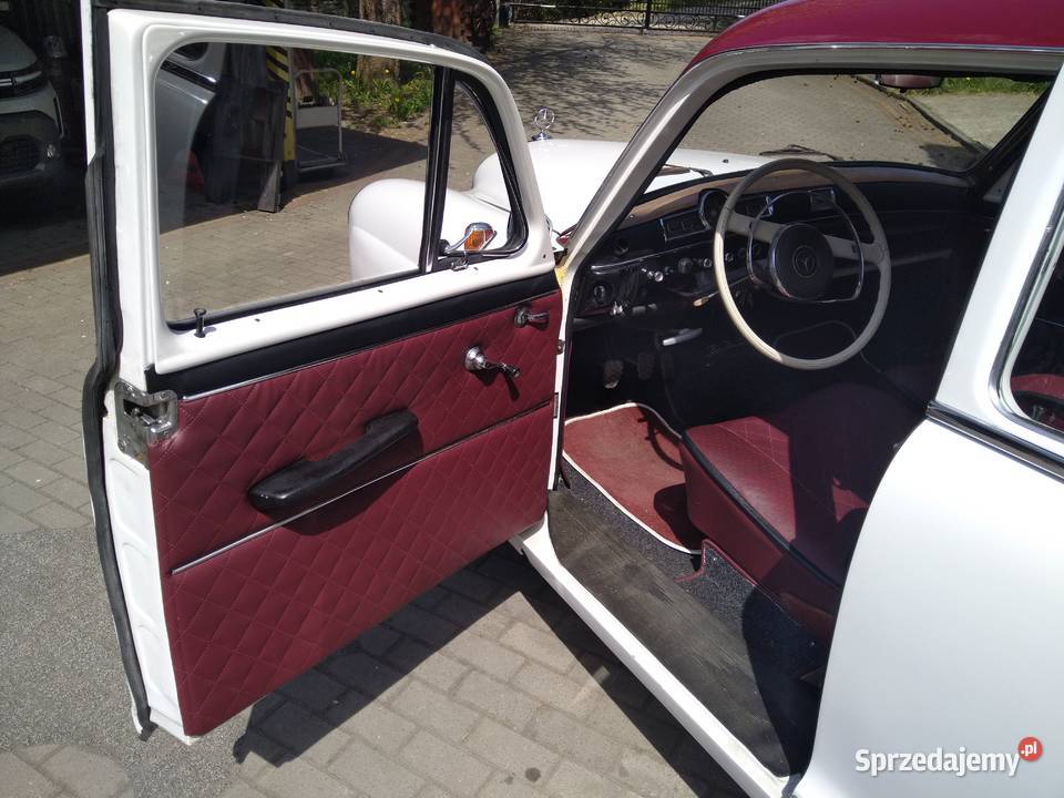 Mercedes W121 PONTON perełka 1962r zabytek małopolskie Trzebinia sprzedam