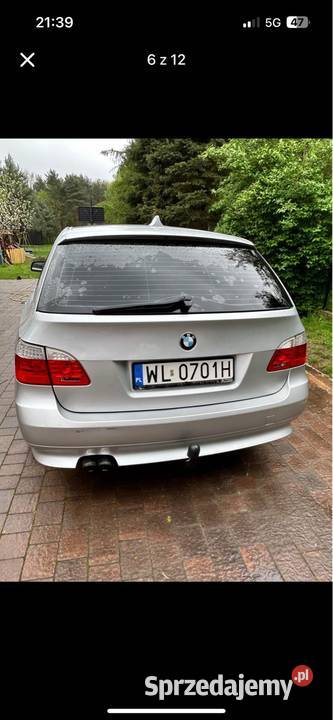 BMW Seria 5 e61 Seria 5 mazowieckie Janówek Drugi sprzedam