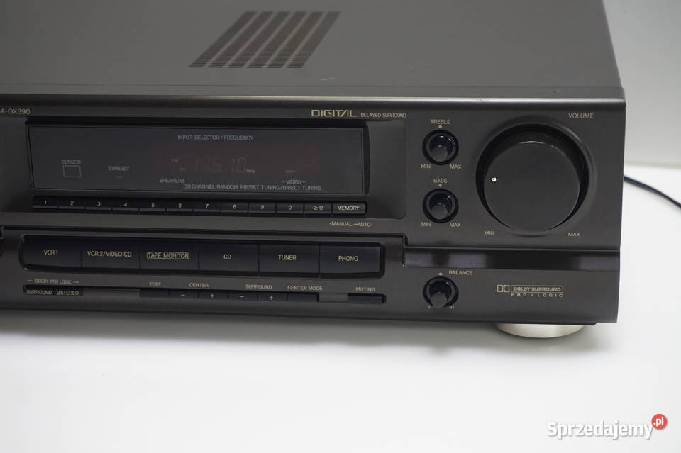Amplituner Technics SAGX390 Sprawny Wysyłka Amplitunery małopolskie Dąbrowa Tarnowska