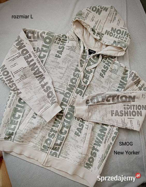 Męska bluza rozpinana z kapturem Yorker L opolskie Nysa