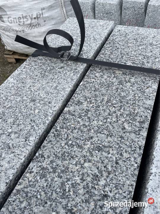 Obrzeże Ogrodowe 8x20x100 Szaey Granit Opornik