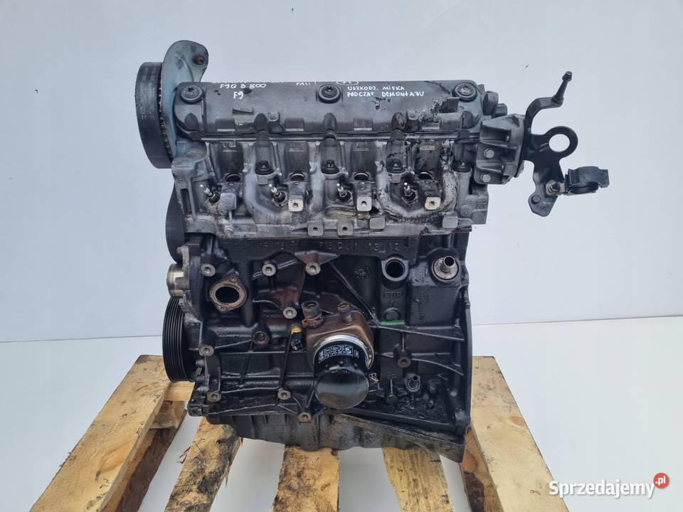 SILNIK Renault Scenic II 19 DCI pali F9Q800 F9