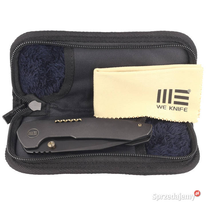 Nóż składany WE Knife Trogon Black Titanium Warszawa sprzedam