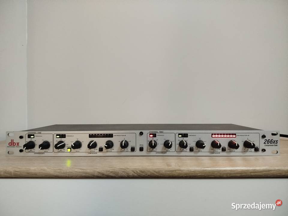 DBX 266XS kompresor gate expander 2kanałowy mikserym nagłośnienie Warszawa