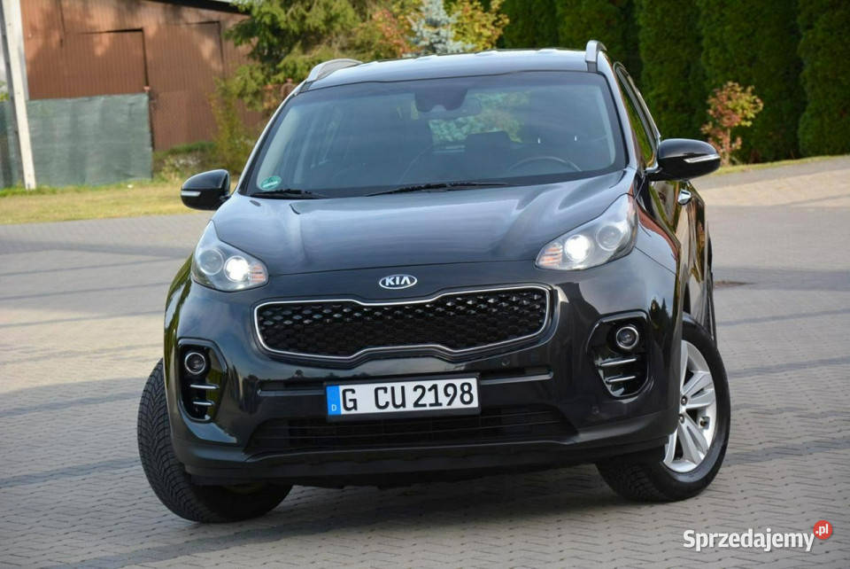 Kia Sportage Klimatronic Ledy Navi Kamera lakier metallic Samochody osobowe Ostrów Mazowiecka