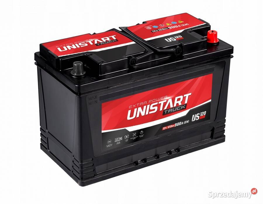 Akumulator 12v 120Ah 950A Unistart sprzedam