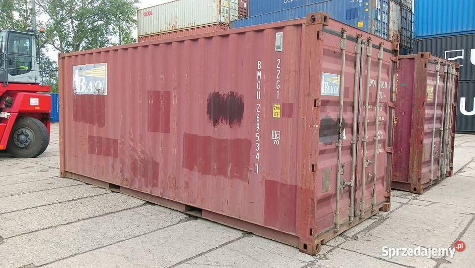 Sprzedam kontener morski używany dostępny ręki Warszawa