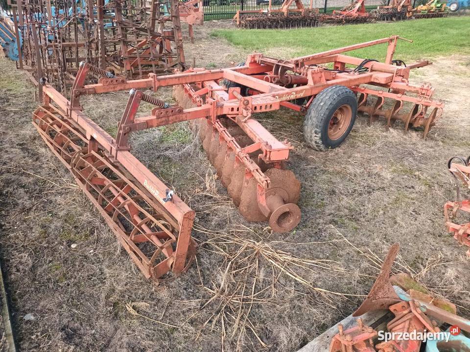Brona talerzowa Doublet Rekord 3m Układ V Wał pomorskie Starogard Gdański