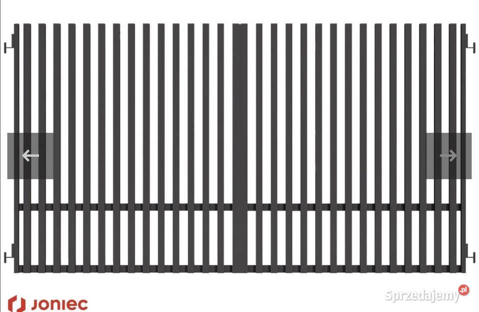 Przęsło ogrodzeniowe aluminiowe PALISADA małopolskie Gorlice