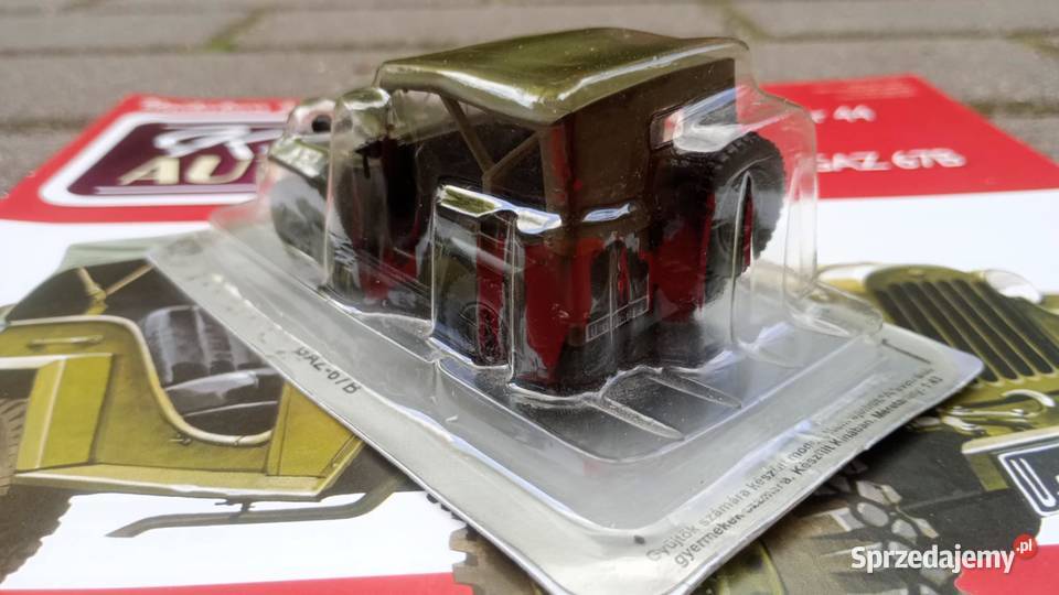 GAZ 67B wojskowy kolekcja kultowe auta PRL model Warszawa