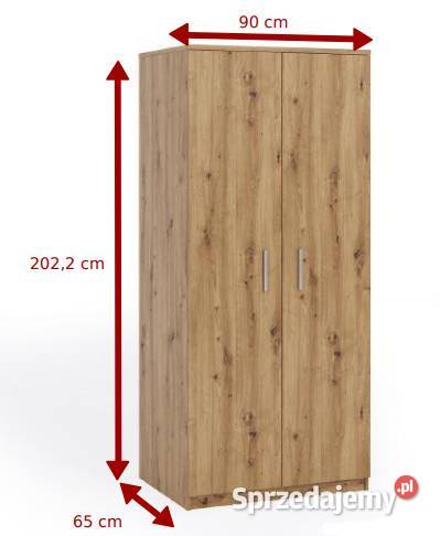 Szafa 2D 90 4 kolory darmowa dostawa Wieruszów