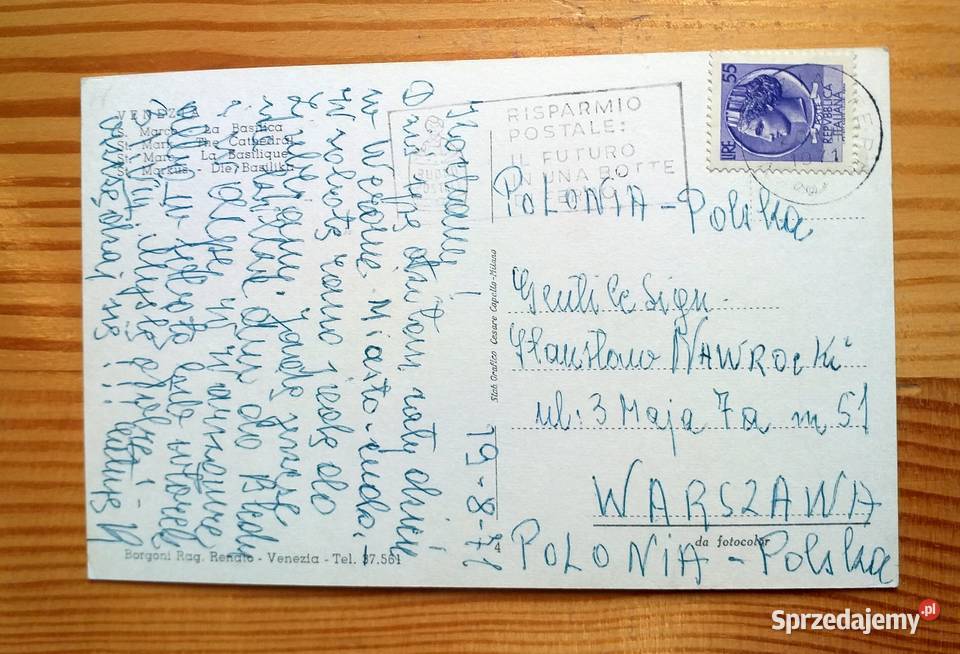 Wenecja widok na bazylikę św Marka