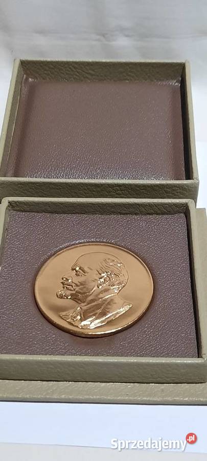 Medal jednostronny Lenin Pozostałe Warszawa