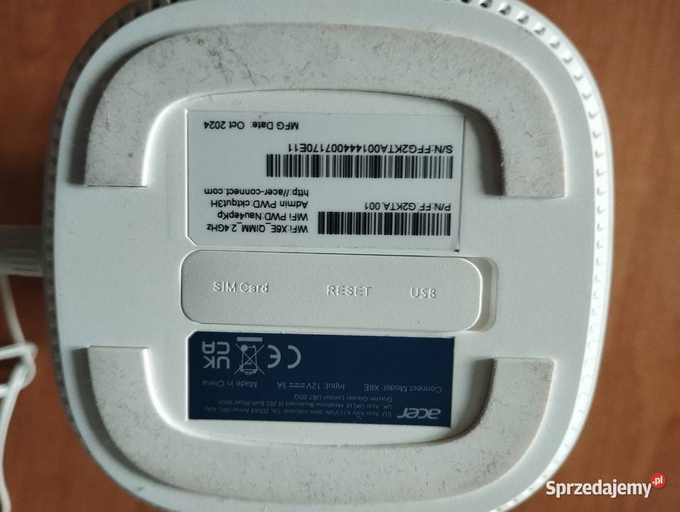 Router ACER Connect LTE Proszkowice sprzedam